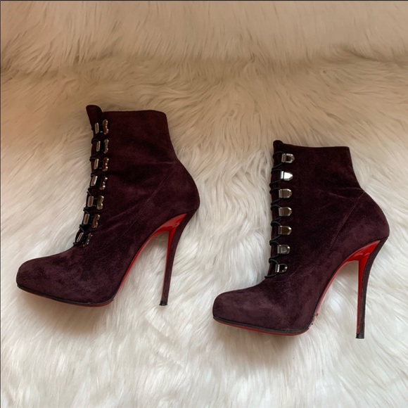 ⭕️SOLD⭕️ Christian LOUBOUTIN Troopista Booties - Picture 2 of 8